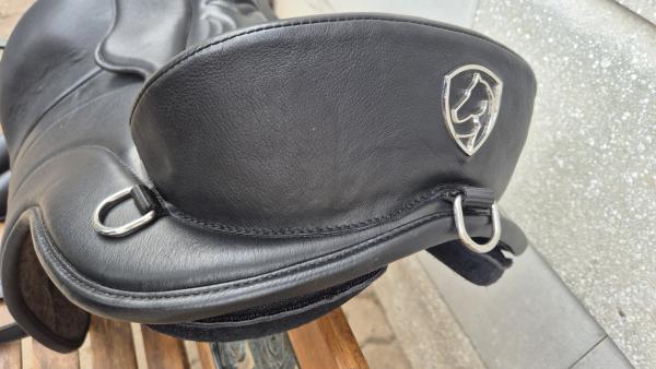 Edix Union Barebackpad - Gr L, Glattleder, schwarz, REDUZIERT